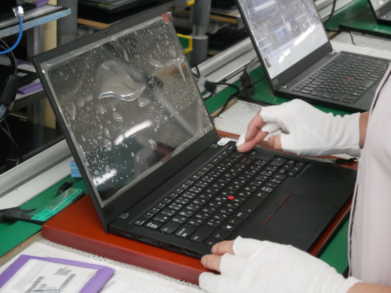 キータッチの検査はすべてのキーを叩く