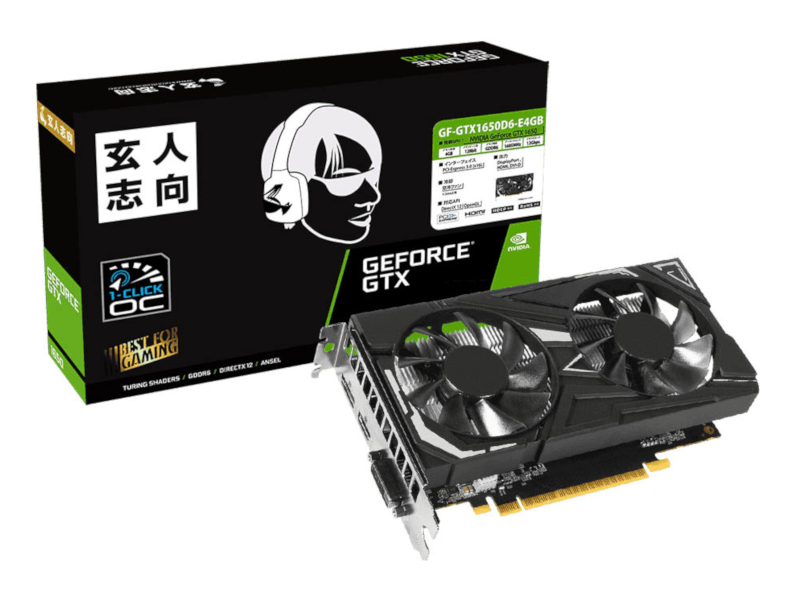 GF-GTX1650D6-E4GB