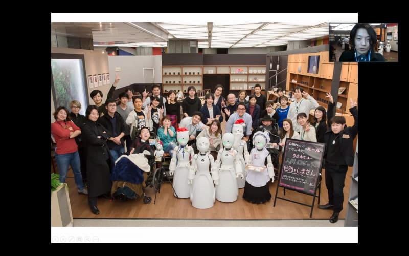 多くの人の共感を集めたオリィ研究所「分身ロボットカフェ」