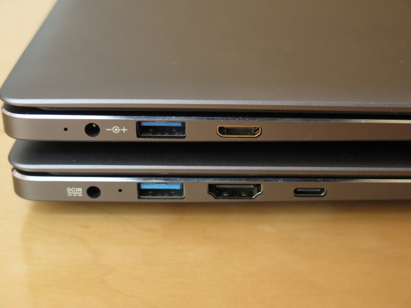 HDMIはフルサイズとなり、新たにUSB Type-Cも搭載した