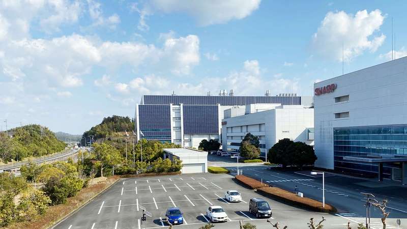 シャープの三重工場(多気)