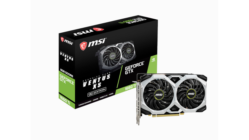 GeForce GTX 1660 Ti VENTUS XS 6G OC