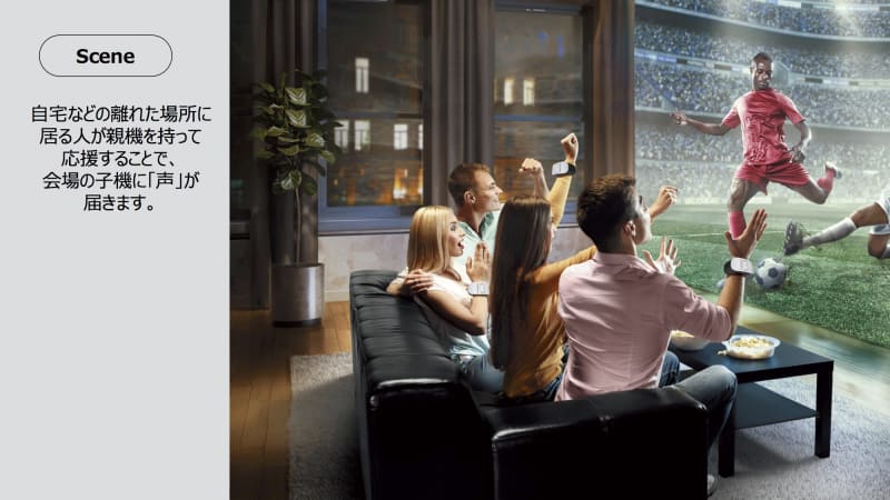 「CHEERPHONE」利用シーン