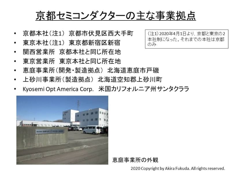 京都セミコンダクターのおもな事業拠点。写真は京都セミコンダクターが提供
