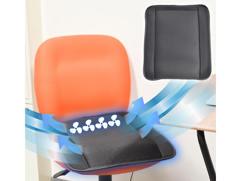 置くだけ爽快! USBクワトロファンシート