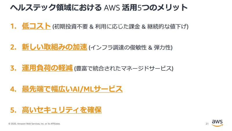 AWS活用の5つのメリット