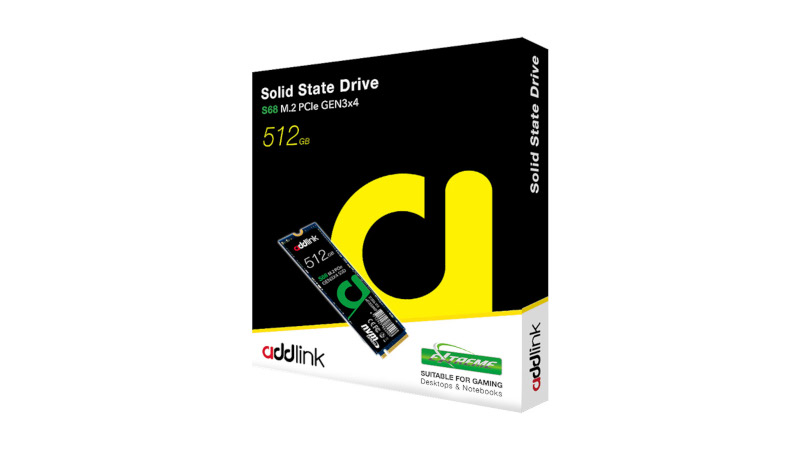 S68(写真は512GB容量)