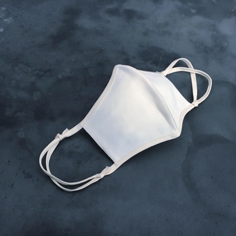 美濃和紙糸で作られたマスク