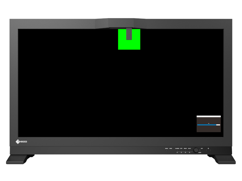 内蔵式キャリブレーションセンサー