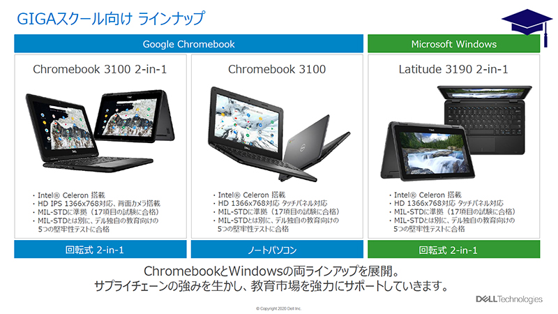 GIGAスクール向け製品