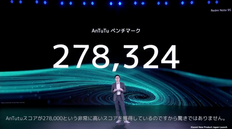 5,020mAhの大容量バッテリ