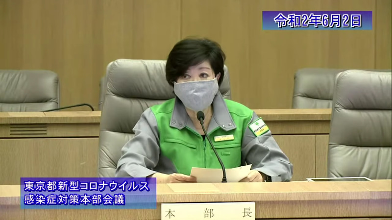 出典: 第29回東京都新型コロナウイルス感染症対策本部会議(YouTube)