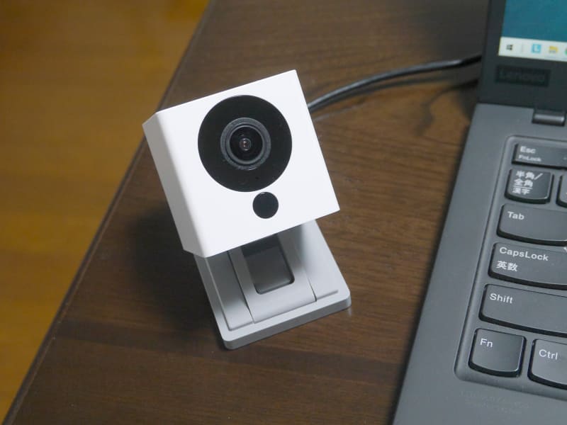 「<a href="https://www.atomtech.co.jp/series/atomcam/" class="n" target="_blank">ATOM Cam</a>」。直販サイトでの価格は2,500円(送料別)