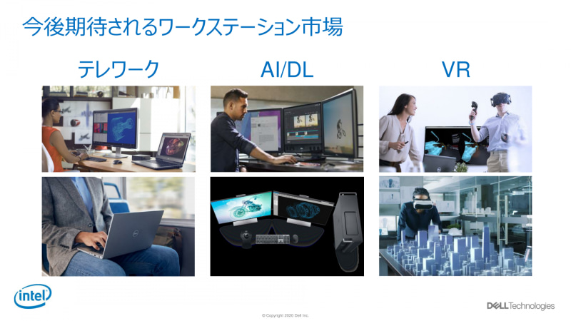 ワークステーション市場での成長が見込まれる分野