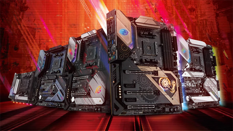 B550チップセット搭載マザーボード製品群