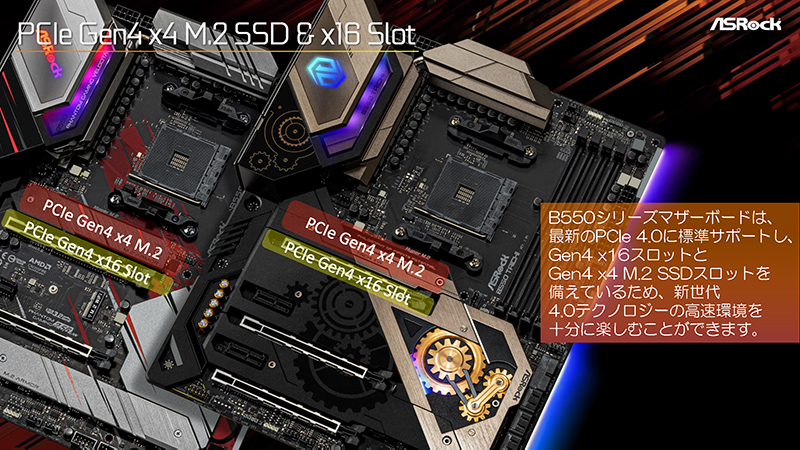 PCI Express 4.0対応