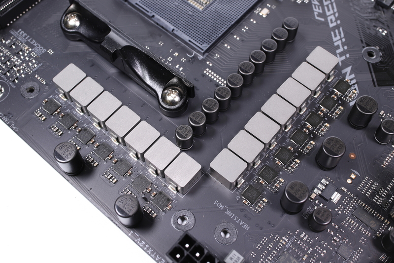 DrMOSを採用した12+2フェーズ構成のVRM