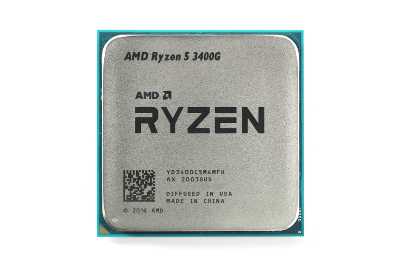 第2世代Ryzen APUである「Ryzen 5 3400G」