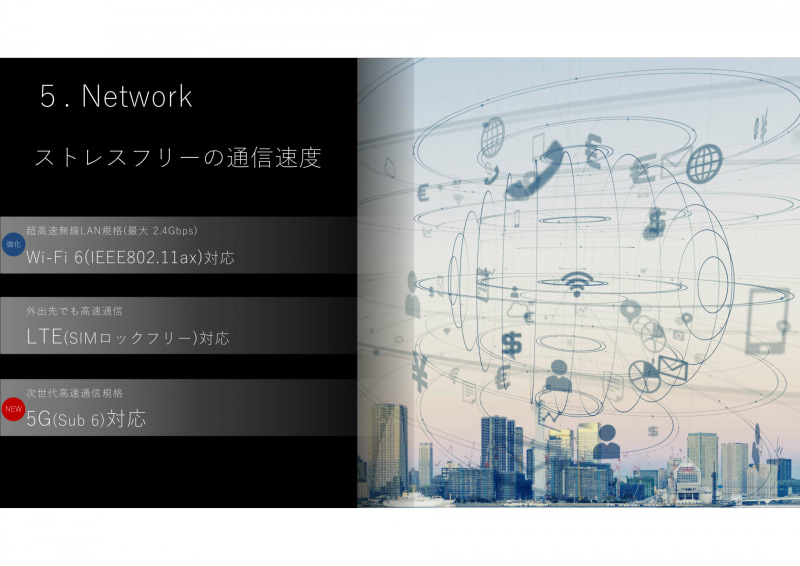 ネットワーク機能の強化点