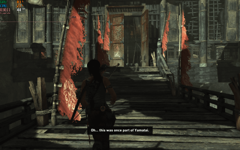 実プレイでは40～55fps前後。シーンによっては20fpsを切ることも