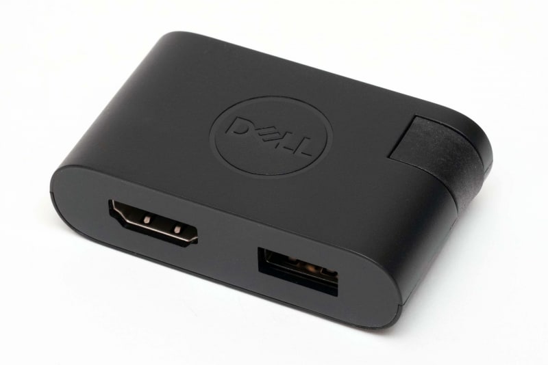 HDMIとUSB Type-A端子を増設するための「Dell Adapter USB-C to USB-A/HDMI-DA20」