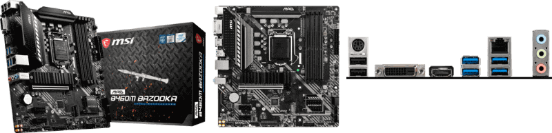 MAG B460M BAZOOKA。黒統一デザインのゲーミングモデルで大型M.2 Shield Frozr搭載。26日発売