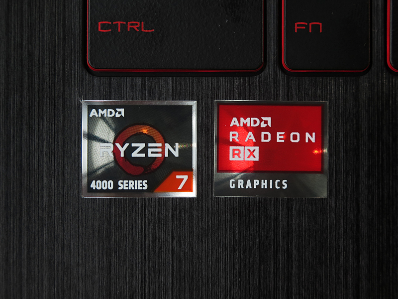 RyzenとRadeonが並ぶ