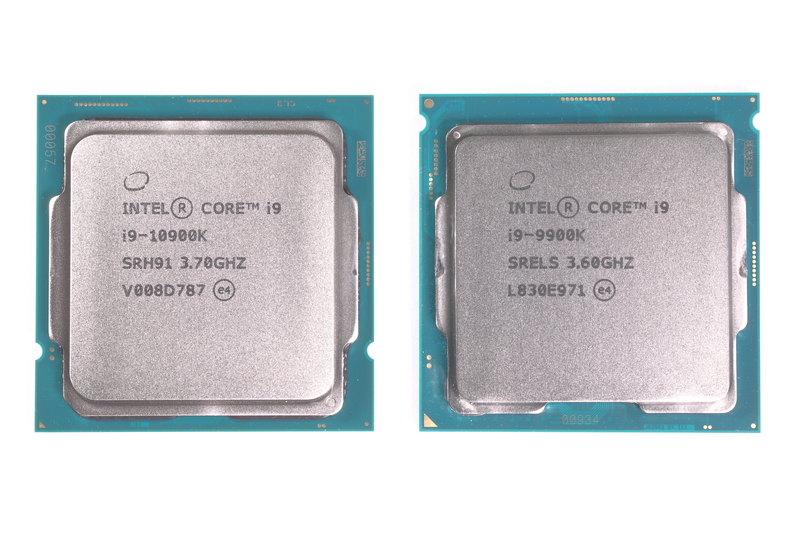 最新のIntel Core i9-10900K