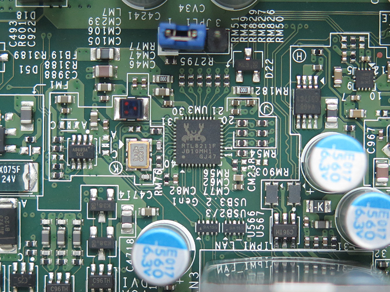 BMC用のRealtek製ネットワークコントローラ「RTL8211F」