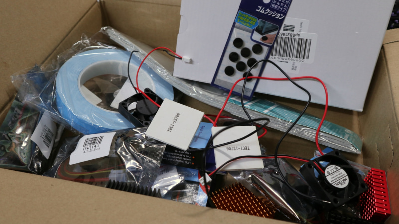 そう! ペルチェ素子を使って猛烈に冷やす!