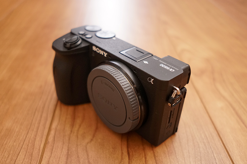 ソニーのミラーレスカメラ「α6600」