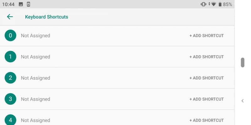 設定したい文字を選ぶ