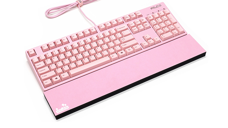 Wrist Rest “Macaron” Flamingo使用時