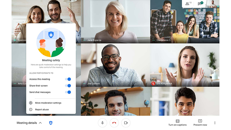 参加者の機能を簡単に制御可能となった