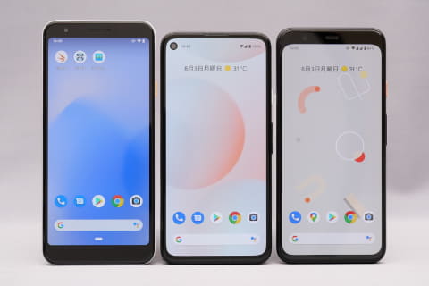 Hothotレビュー】4万円台で143gの軽量スマホ「Pixel 4a」をチェック