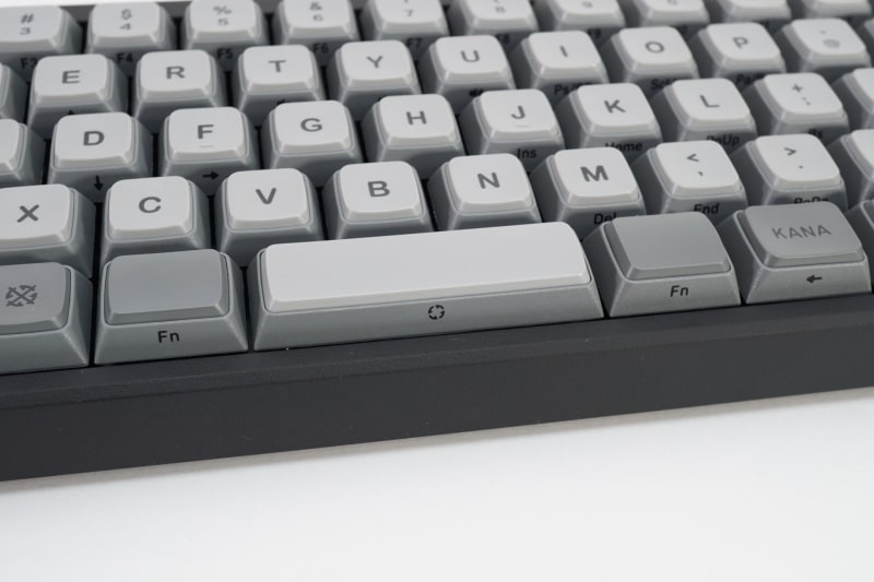 Fnキーの位置はSpaceの両隣