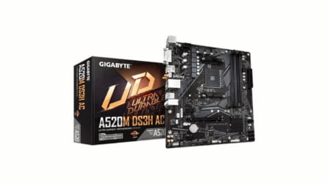 GIGABYTE、AMD A520チップセット搭載のゲーミングマザーなど7モデル