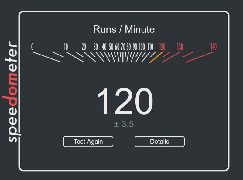 手持ち機材でのM85のSpeedomater 2.0の結果