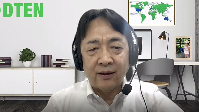 DTEN INC. Senior Manager Sales and Engineering, APACの黒瀧信一氏
