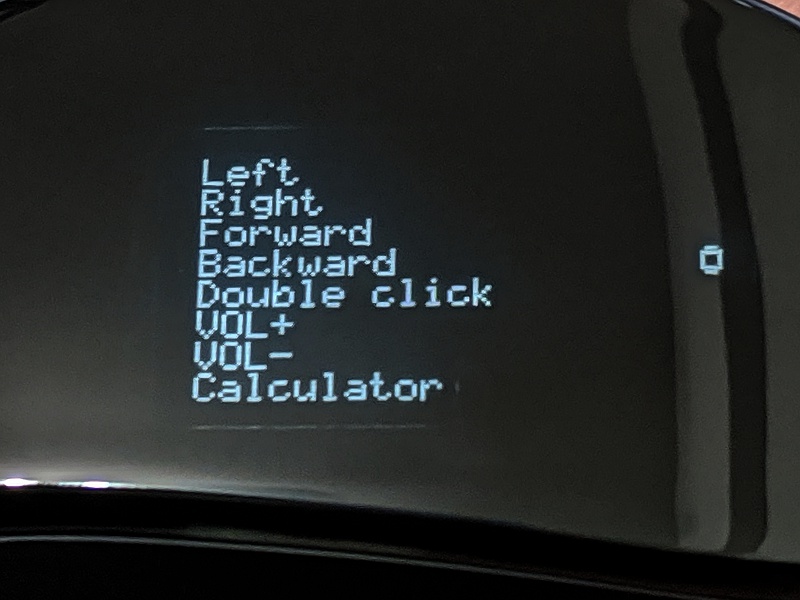 これは2画面目。ホイールでフォーカスを合わせたのち、対象のボタンを押し、続いてカウント切替ボタンを3秒押すと割り当てが確定する