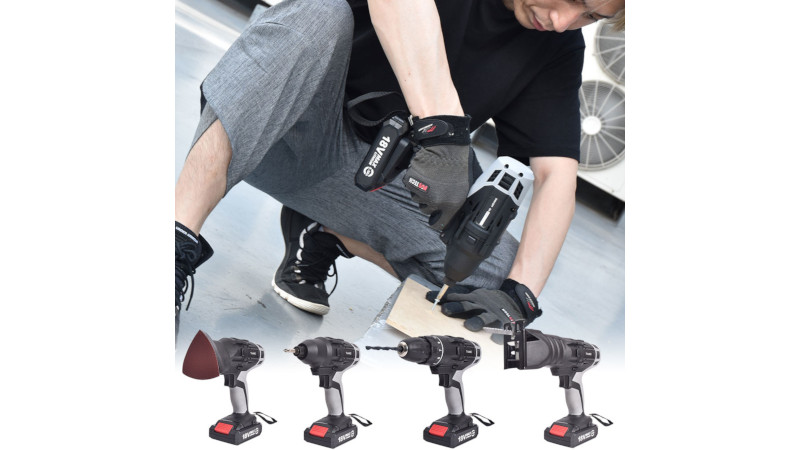 研磨から切断作業まで！充電式電動DIYマルチツール