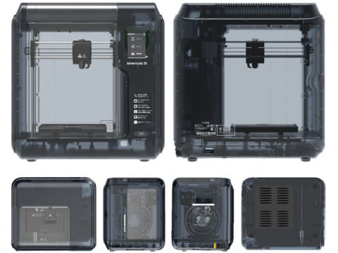 Flashforge、内部が見える3Dプリンタ「Adventurer 3S」 - PC Watch