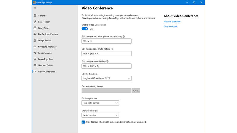 Video Conference Mute