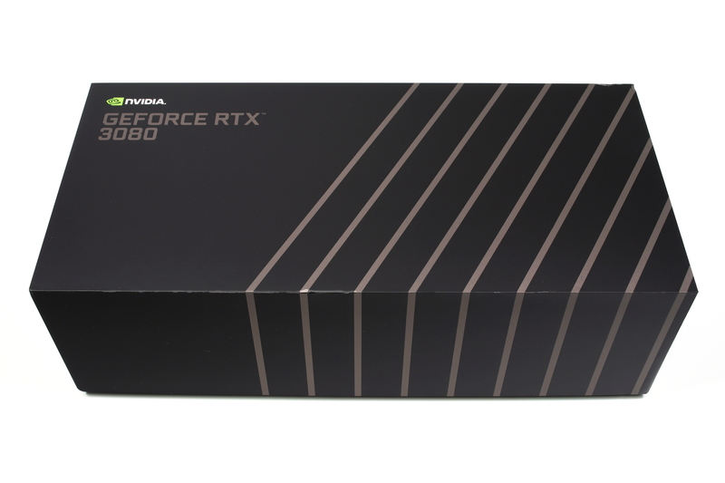 GeForce RTX 3080 Founders Editionの化粧箱