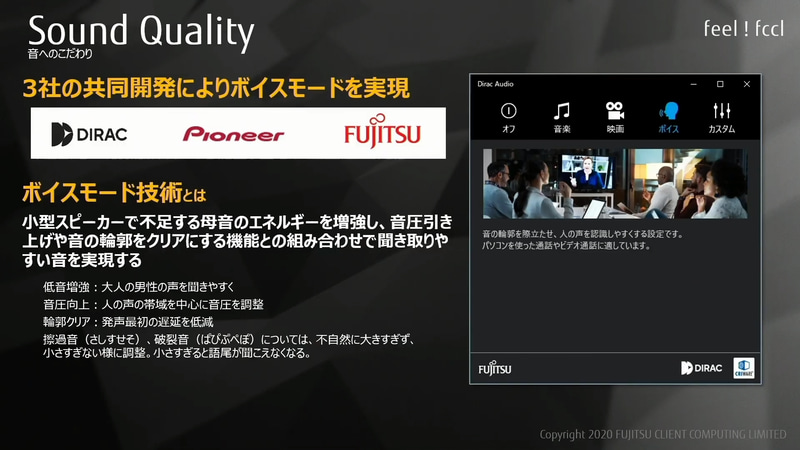 スピーカーはソフトウェアも活用