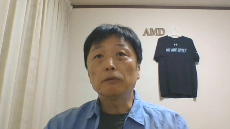 ⽇本AMDコマーシャル営業本部ソリューション・アーキテクトの中村正澄⽒