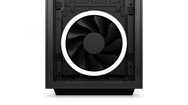 前面のLED搭載ファン