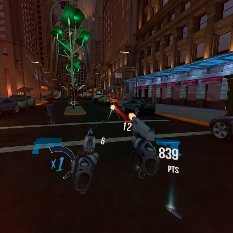 定番ガンシューティング「Robo Recall」。発売当初は英語のみだったが、現在は完全日本語化されており、遊びやすく、そして物語も楽しめるようになっている