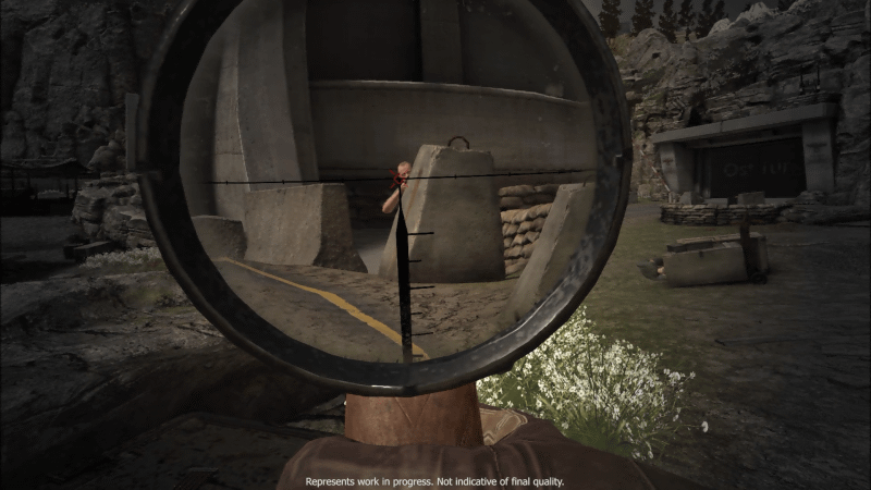 第二次世界大戦中のシチリア島からナチスのUボードの脅威を取り除くことを目指す一人称視点のスナイピングゲーム