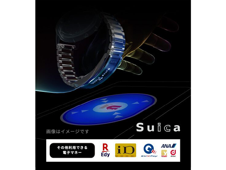 Suicaに対応